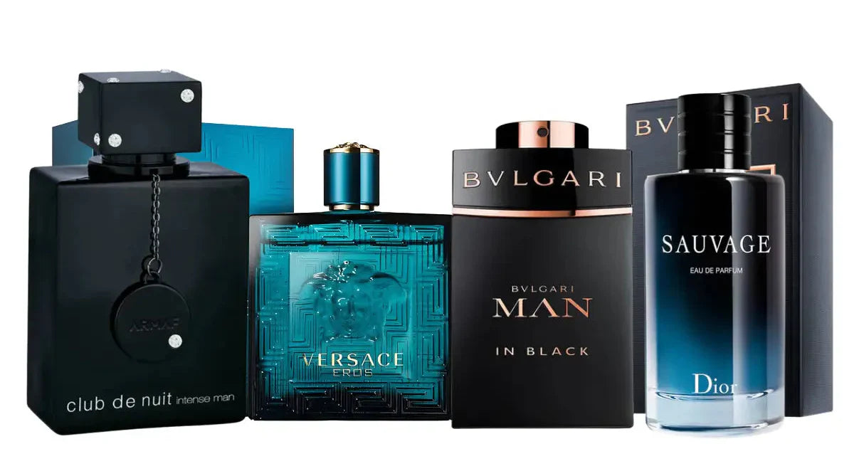 Set od 4 parfema | Man in Black, Sauvage, Club the Nuit, Eros 100ml