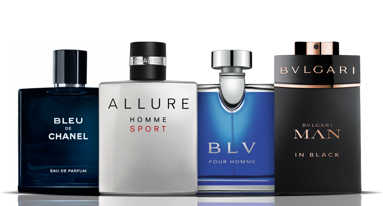 Set od 4 parfema | Bleu de Chanel + Allure Sport + BLV + Bvlgari Man in Black 100ML