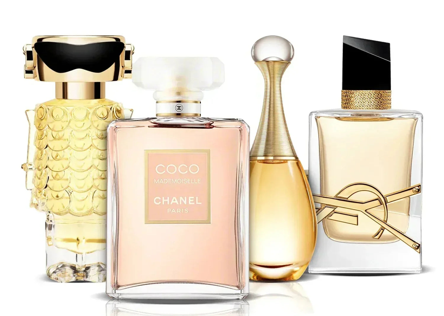 Set od 4 parfema | Fame, Coco Mademoiselle, J'adore i Libre (100 ml)