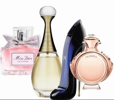 Set od 4 parfema | Miss Dior + J'adore + Good Girl + Olympéa – 100 ml